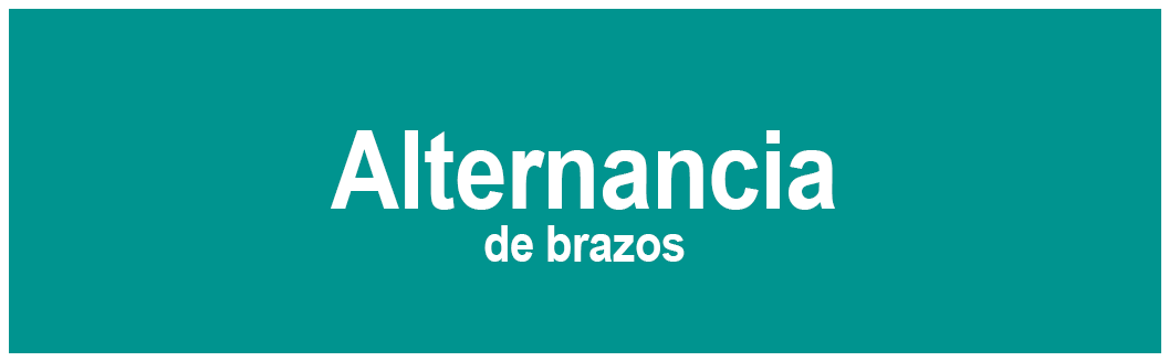 Alternancia de brazos