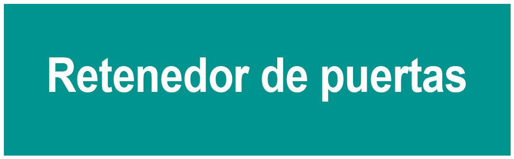 retenedor de puertas