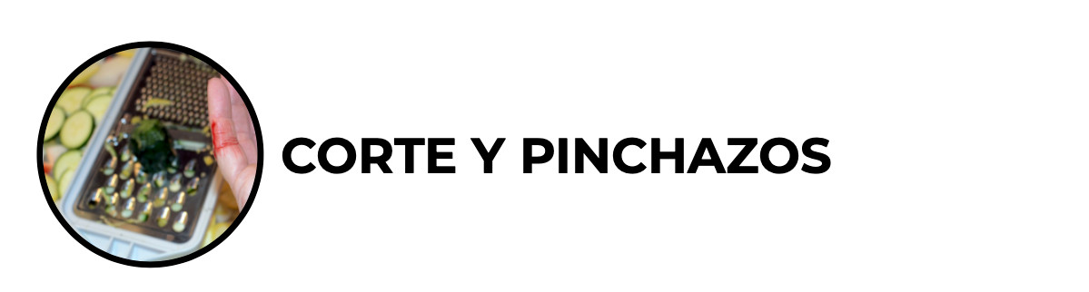 Corte y pinchazos