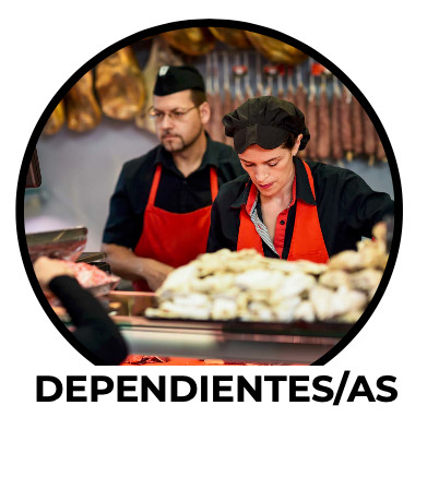 Dependientes/as