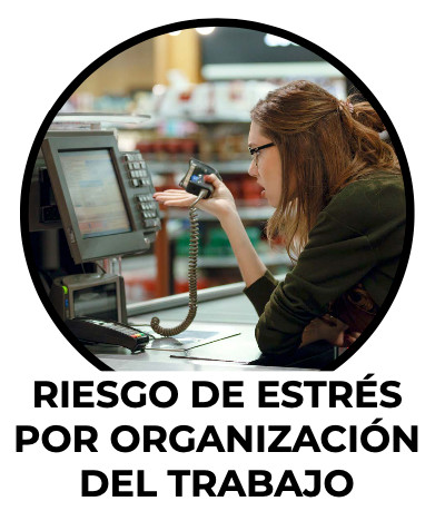 Riesgo de estrés por organización del trabajo