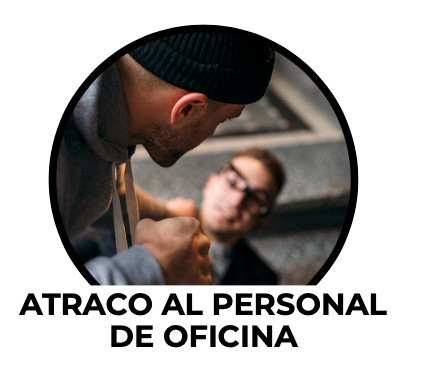 Atraco al personal de oficina