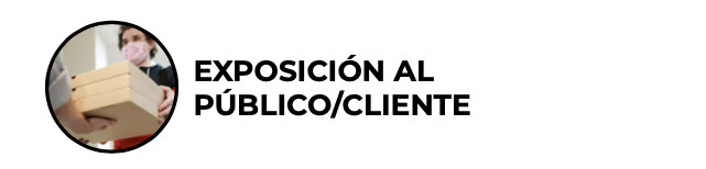 Exposición al público/cliente